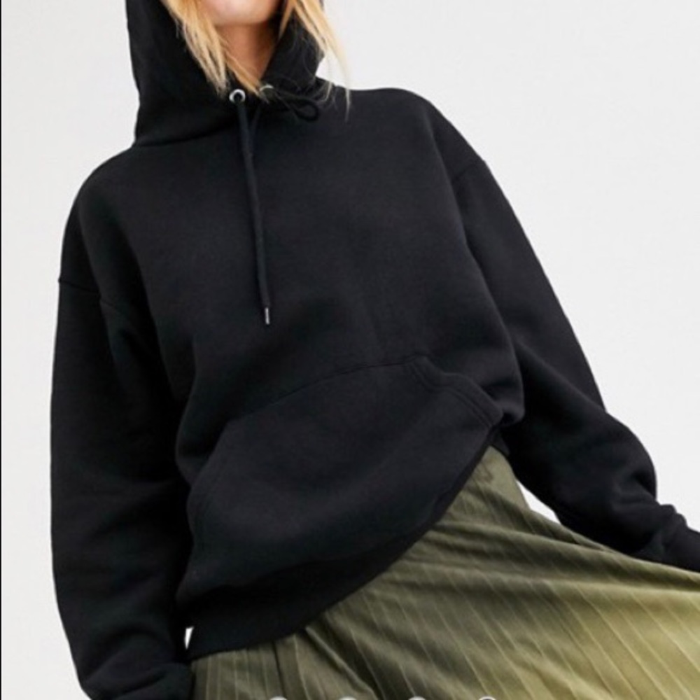 Black hoodie